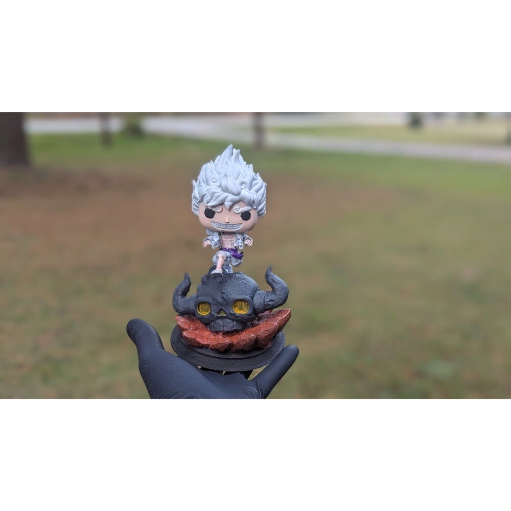 One piece Luffy Gear 5th Custom pop Funko